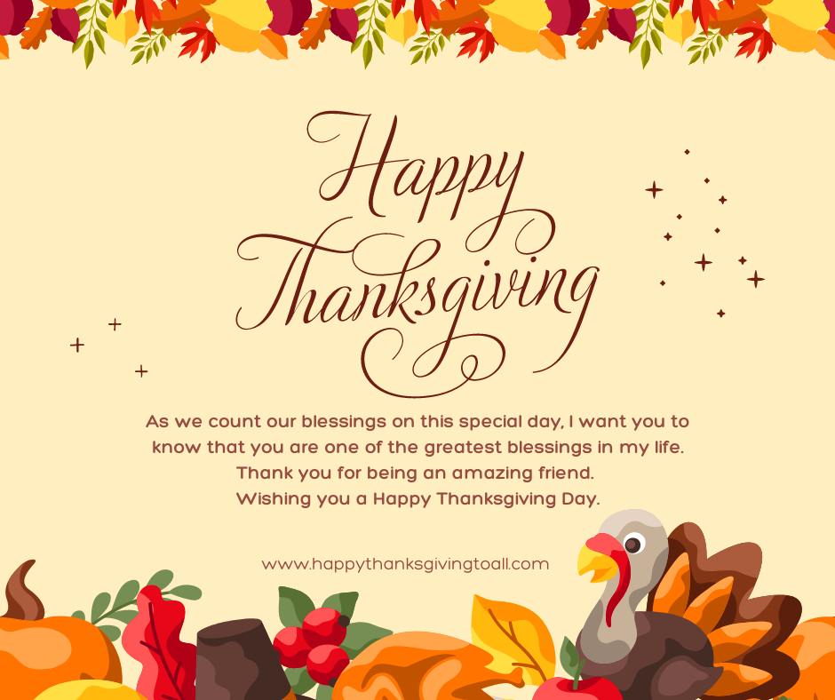 Best Wishes for Thanksgiving Day