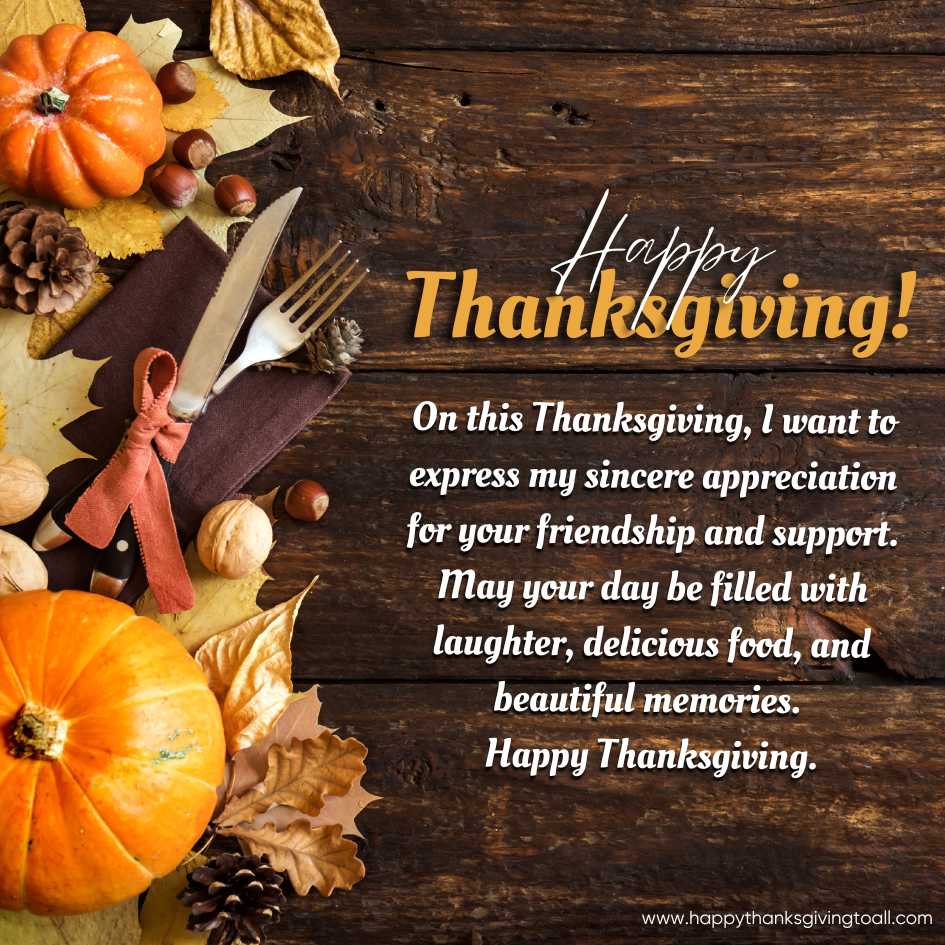 Best Wishes for Thanksgiving