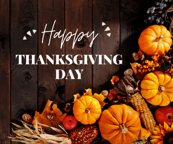 Happy Thanksgiving Day GIF 2023
