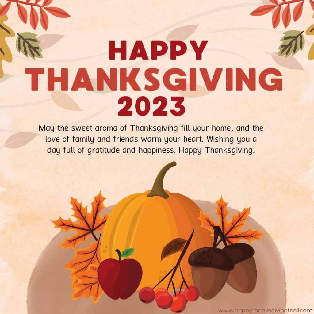Happy Thanksgiving Day Wishes 2023