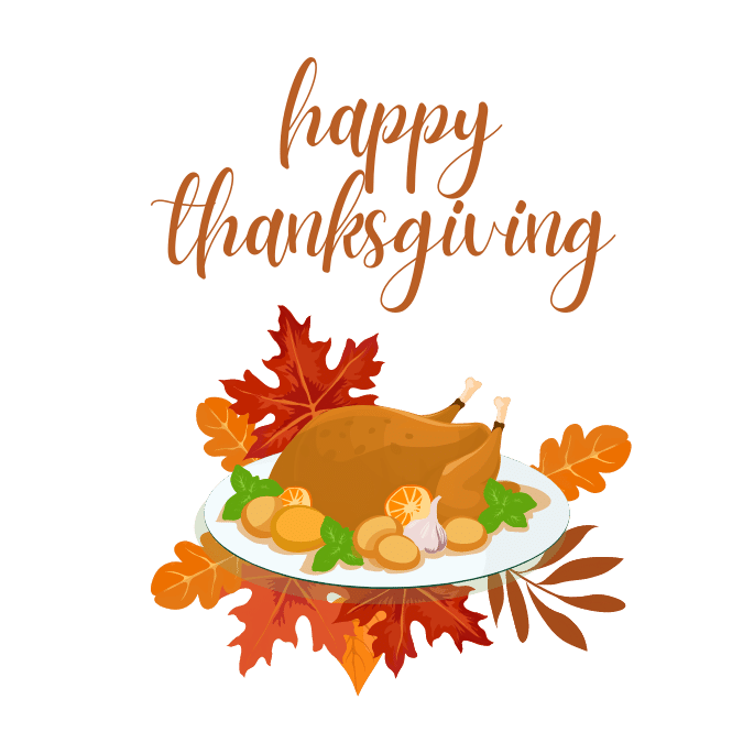 Happy Thanksgiving PNG Clipart 2023