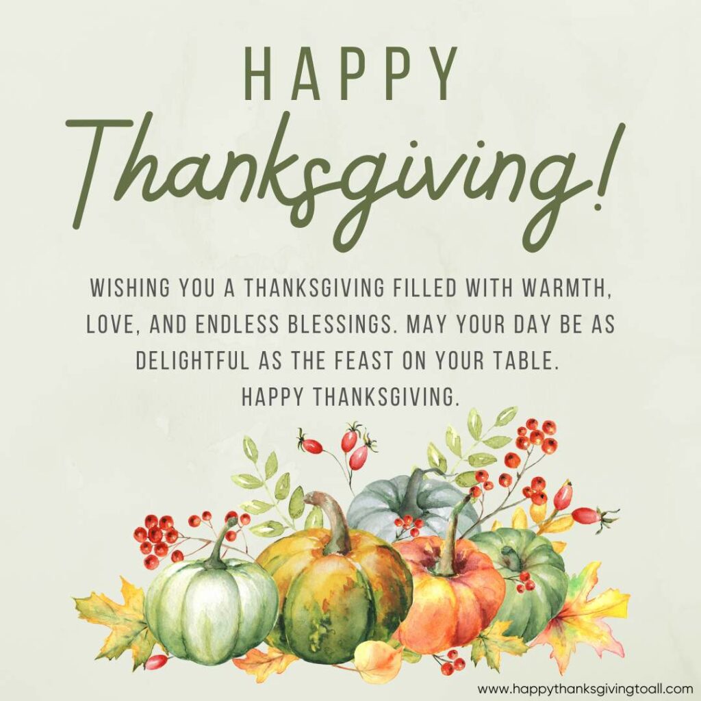 Feasting on Thanks: Thanksgiving Day 2024 Wishes and Blessings in 2023
