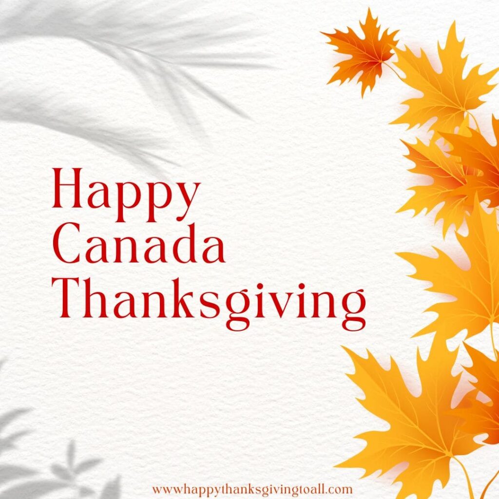 Best Happy Thanksgiving Canada Images