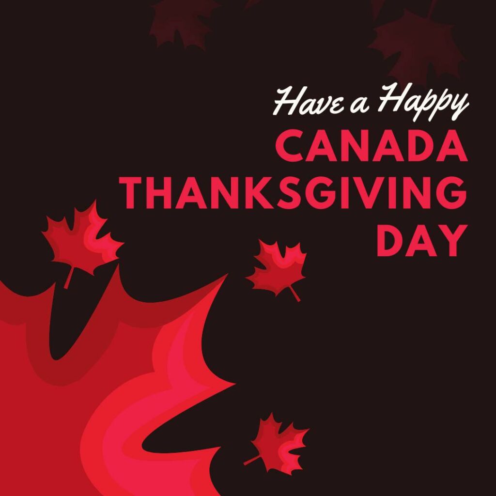 Canada Thanksgiving Day