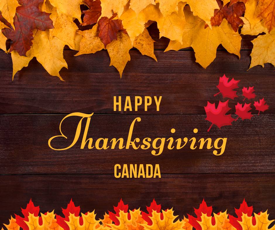 Happy Thanksgiving Canada Images