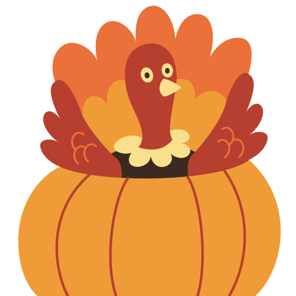 Happy Thanksgiving Turkey Clipart 2023
