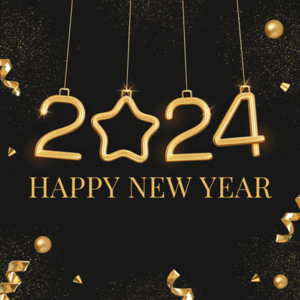 Best Happy New Year 2024 GIFs