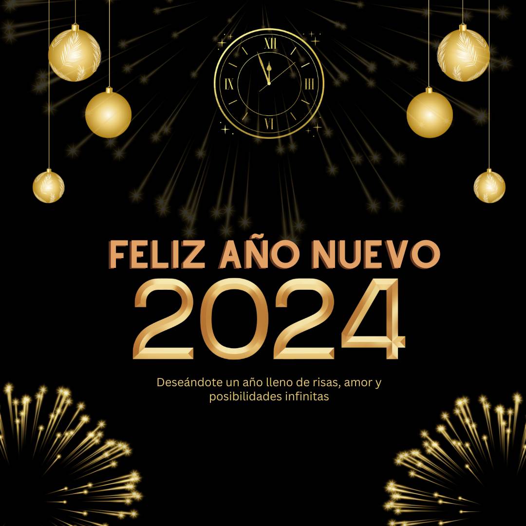 Feliz Año Nuevo 2024 Frases