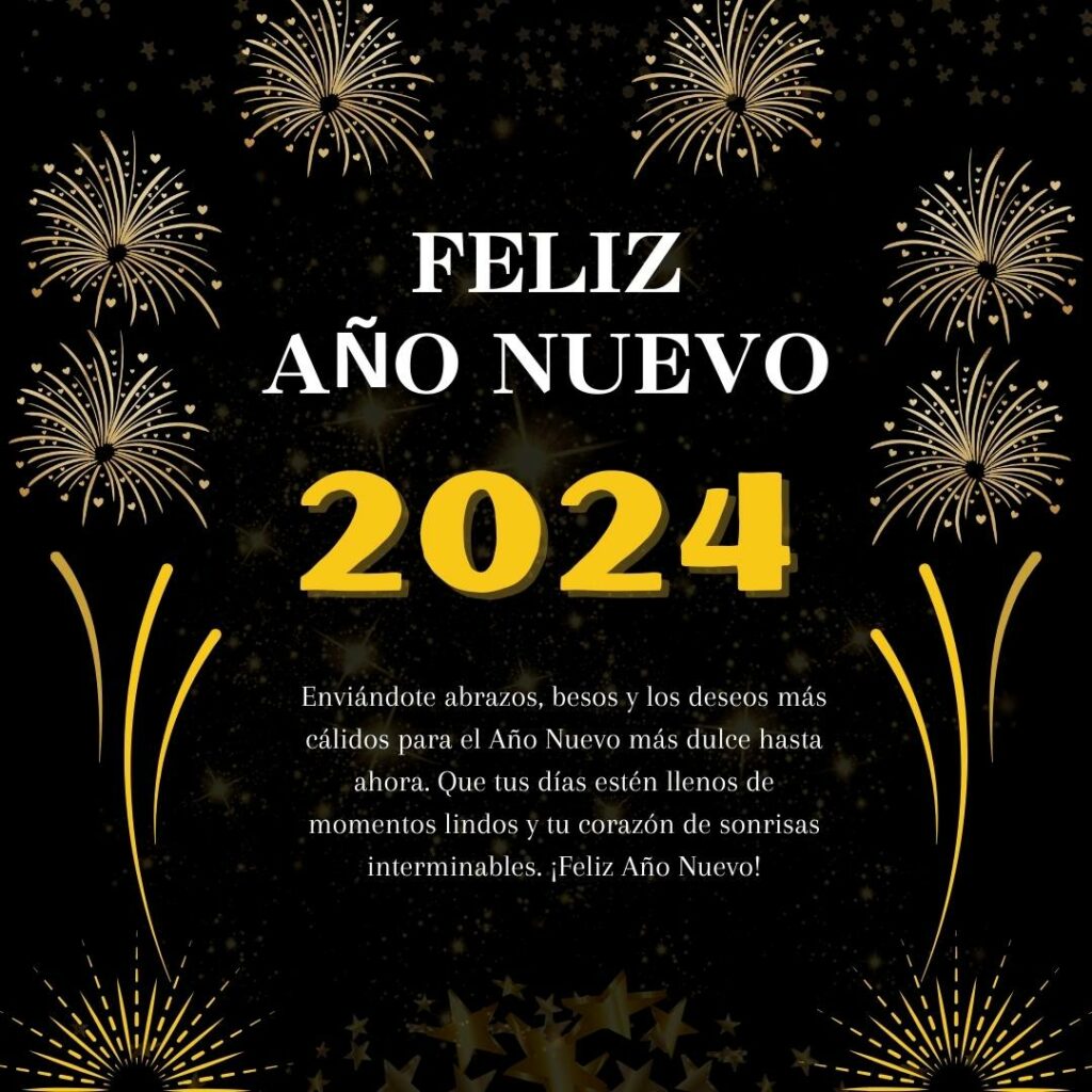 Imagen de tarjetas de feliz año nuevo 2024