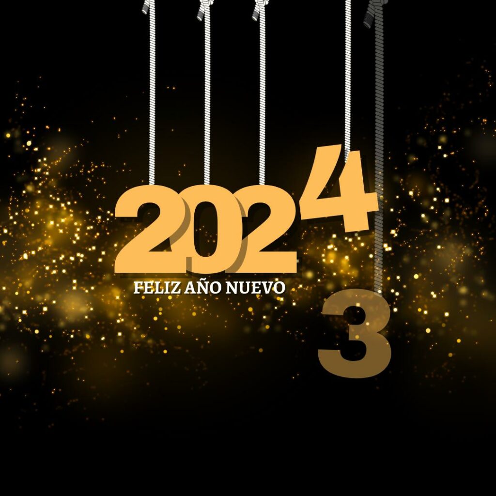 Imágenes de feliz año nuevo 2024 gratis
