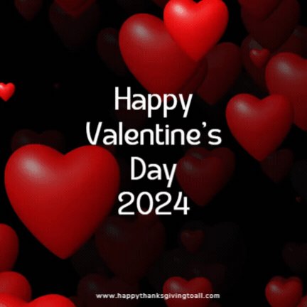 Happy Valentine's Day 2024 GIF Images