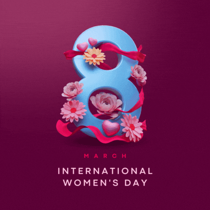 Animated Happy International Women's Day GIFs 2024