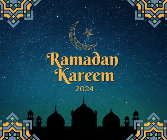 Animated Ramadan Kareem 2024 GIF