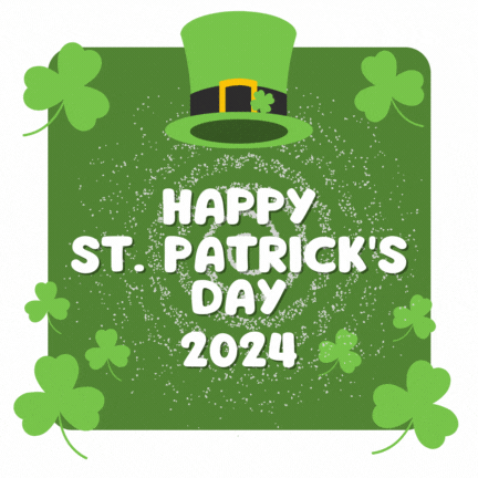 Animated St Patrick's Day GIF 2024