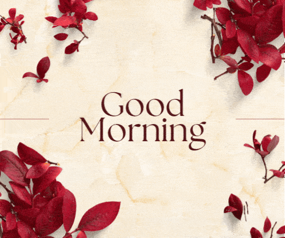 Beautiful Animated Good Morning GIF