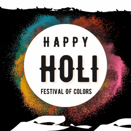 Happy Holi Animated GIF Images