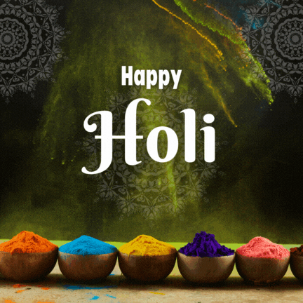 Happy Holi Animated GIF