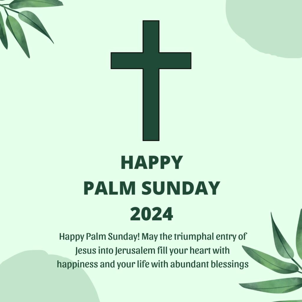 Happy Palm Sunday 2024 Wishes
