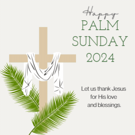 Happy Palm Sunday GIF Images 2024