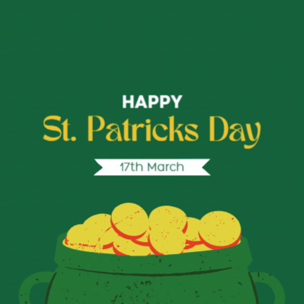 Happy St Patrick's Day 17th March GIF