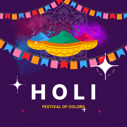 Holi Festival of Colors GIF