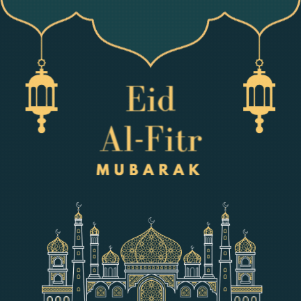Animated Eid Al-Fitr Mubarak GIF
