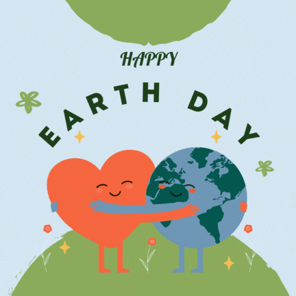 Beautiful Happy Earth Day GIF