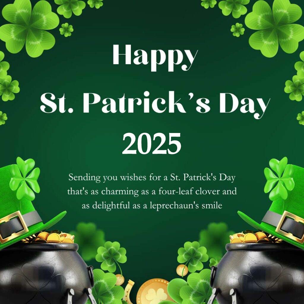Beautiful Happy St Patricks Day 2025 Wishes
