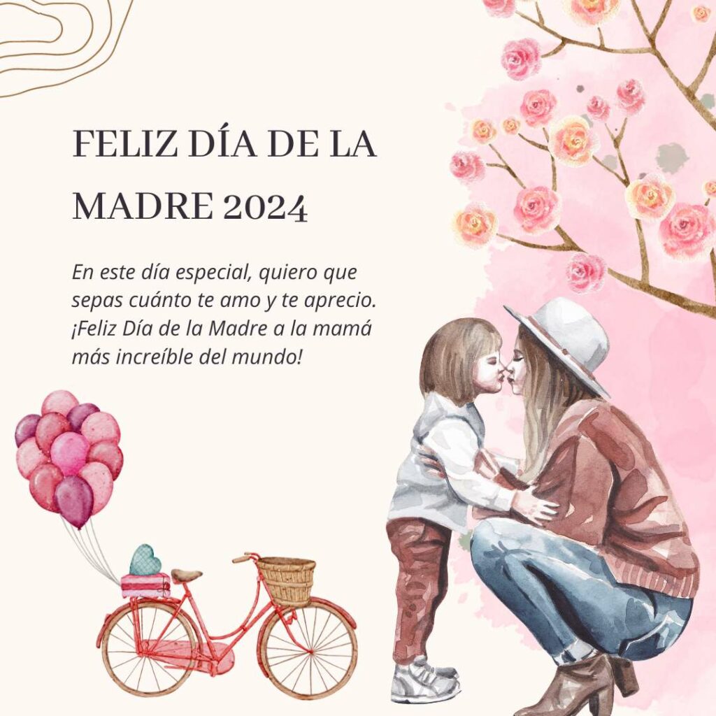 Feliz Día de la Madre 2024 Tarjetas Imagenes