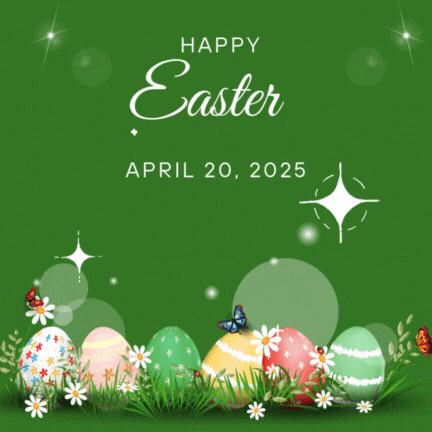 Happy Easter April 20, 2025 GIF