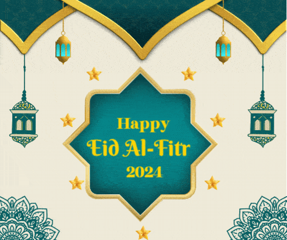 Happy Eid Al-Fitr 2024 GIF Images