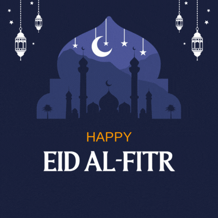 Happy Eid Al-Fitr Animated GIF