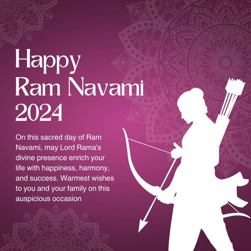Happy Ram Navami 2024 Wishes