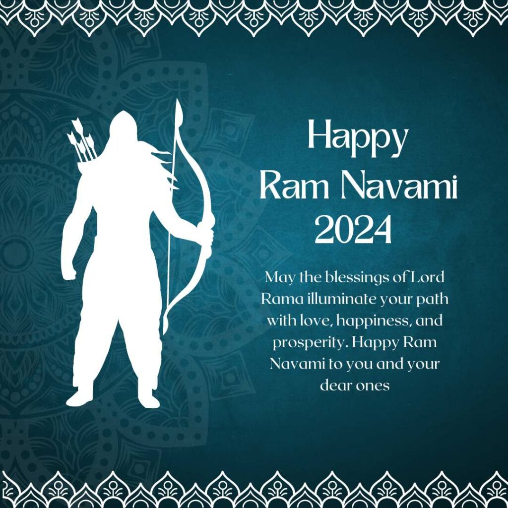 Happy Ram Navami 2024 Wishes Images