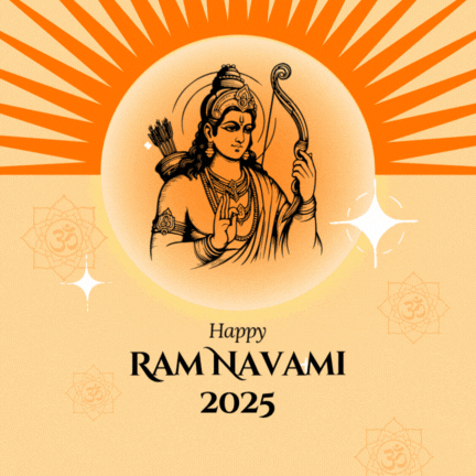Happy Ram Navami Animated GIF 2025