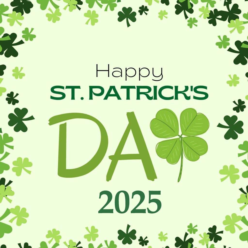 Happy St. Patricks Day 2025 Shamrock Images
