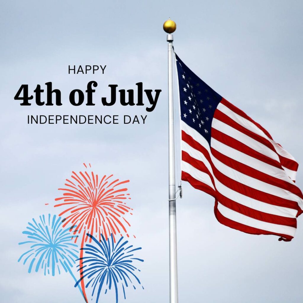 Happy 4th of July Flag Images 2024