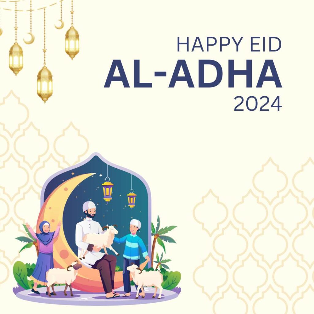 Happy Eid al-Adha 2024 Images Free