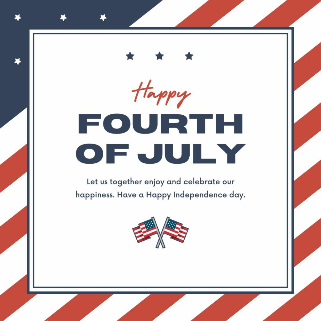 Happy Fourth of July 2024 Wishes Images
