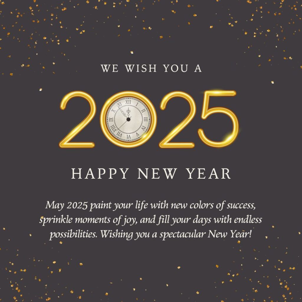 Happy New Year 2025 Images, Wishes, Quotes and Messages